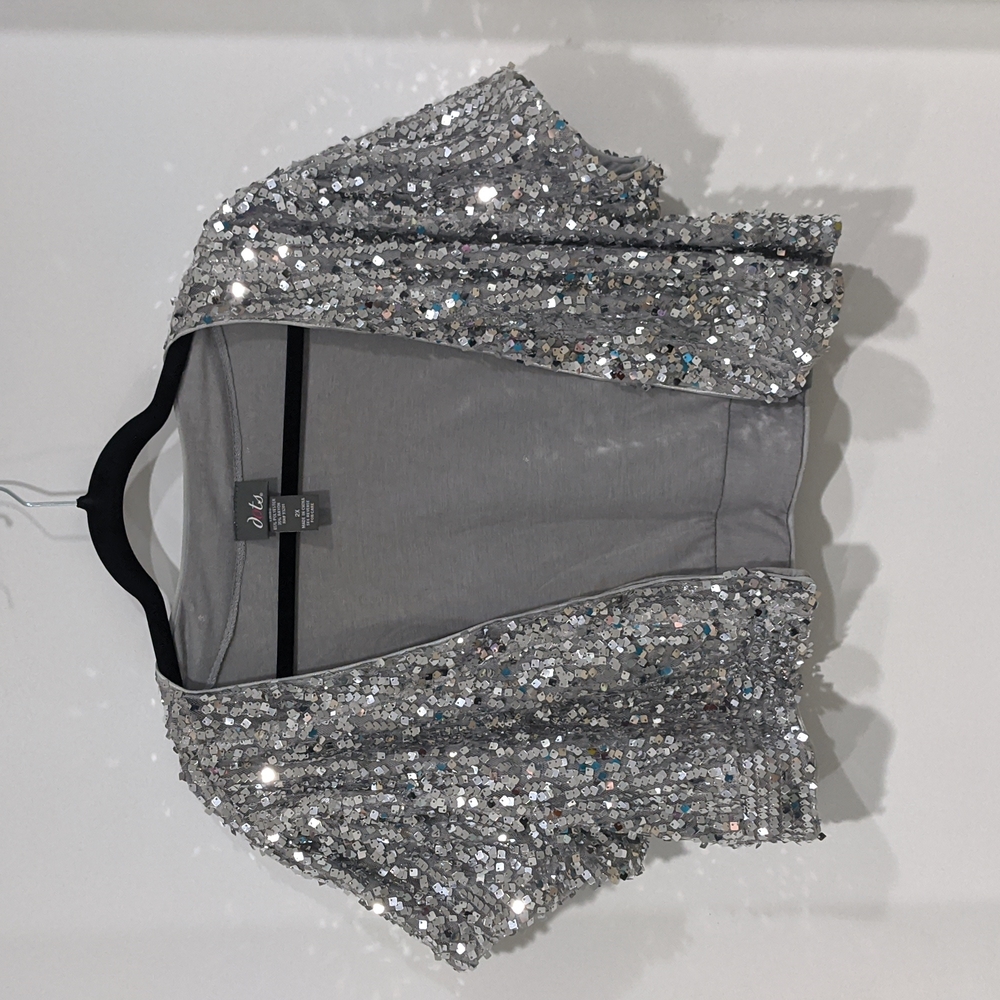 Sequin Shrug